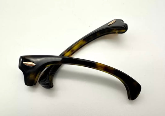 Genuine Ray Ban RB 3016 Clubmaster Replacement Tortoise Front Browbars 49mm Authentic NEW