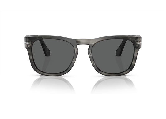 Persol Elio PO 3333S 51mm 1192B1 striped grey / light grey