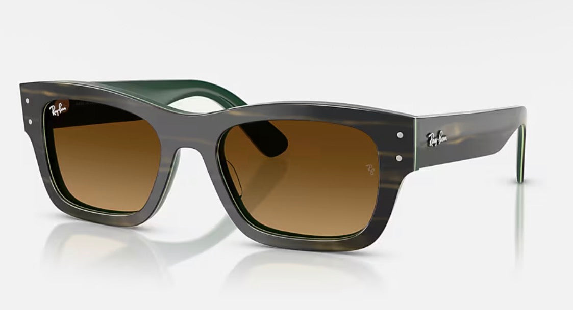 Ray-Ban Joseph 55mm RB 7683 s Stripped Brown / Brown Gradient 140285 Japan NEW