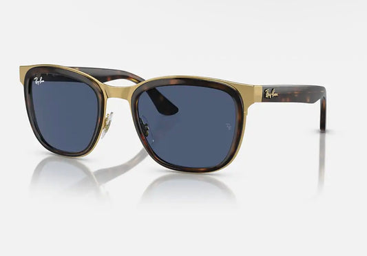 Ray-Ban Clyed RB 3709 53mm Havana Gold / Dark Blue 001 / 80 NEW