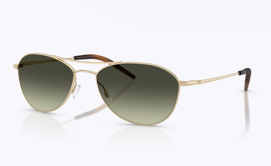 Oliver Peoples Aero II Gold / G 15 Gradient OV 1358S 5035 BH Italy NEW