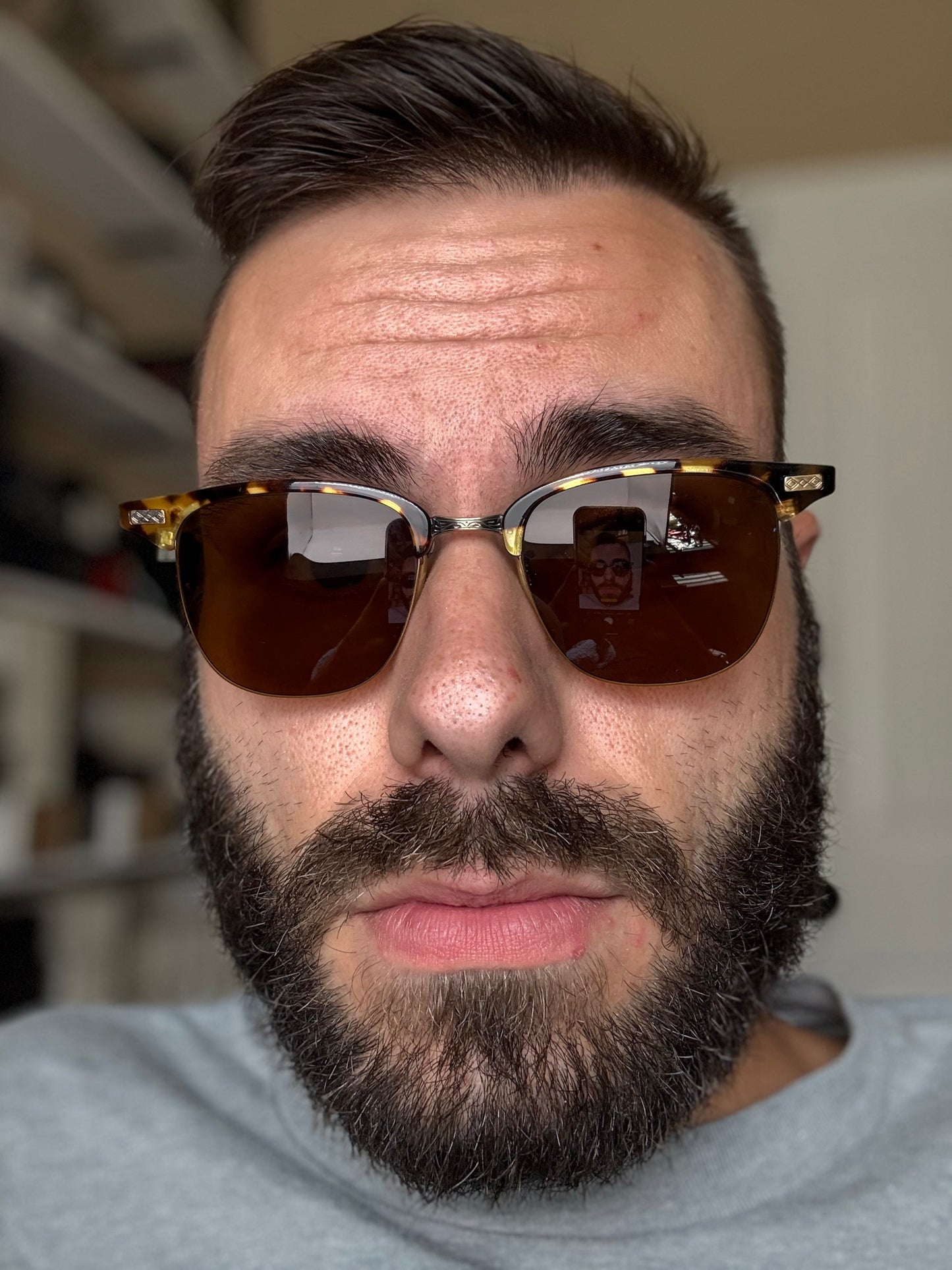 Oliver Peoples Executive I 48mm OV1172ST 1155/3 Rare Discontinued Preowned