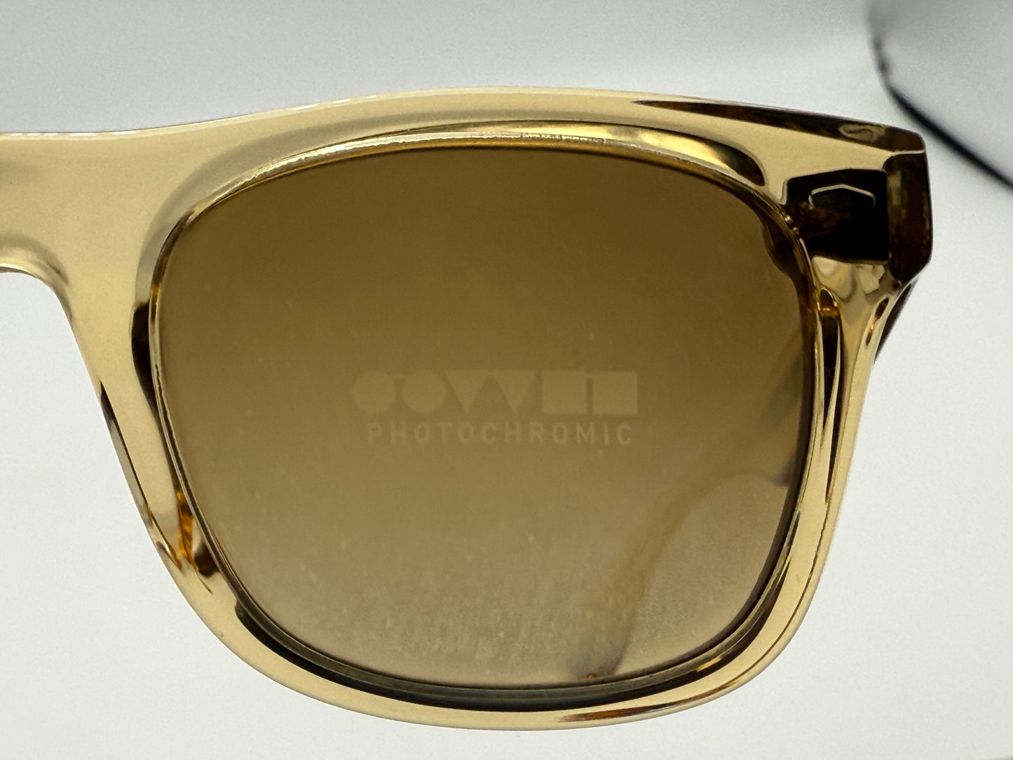 Oliver Peoples Mister Brunello 50mm OV 5519 Champagne Chrome Amber Photochromic 17650 Preowned