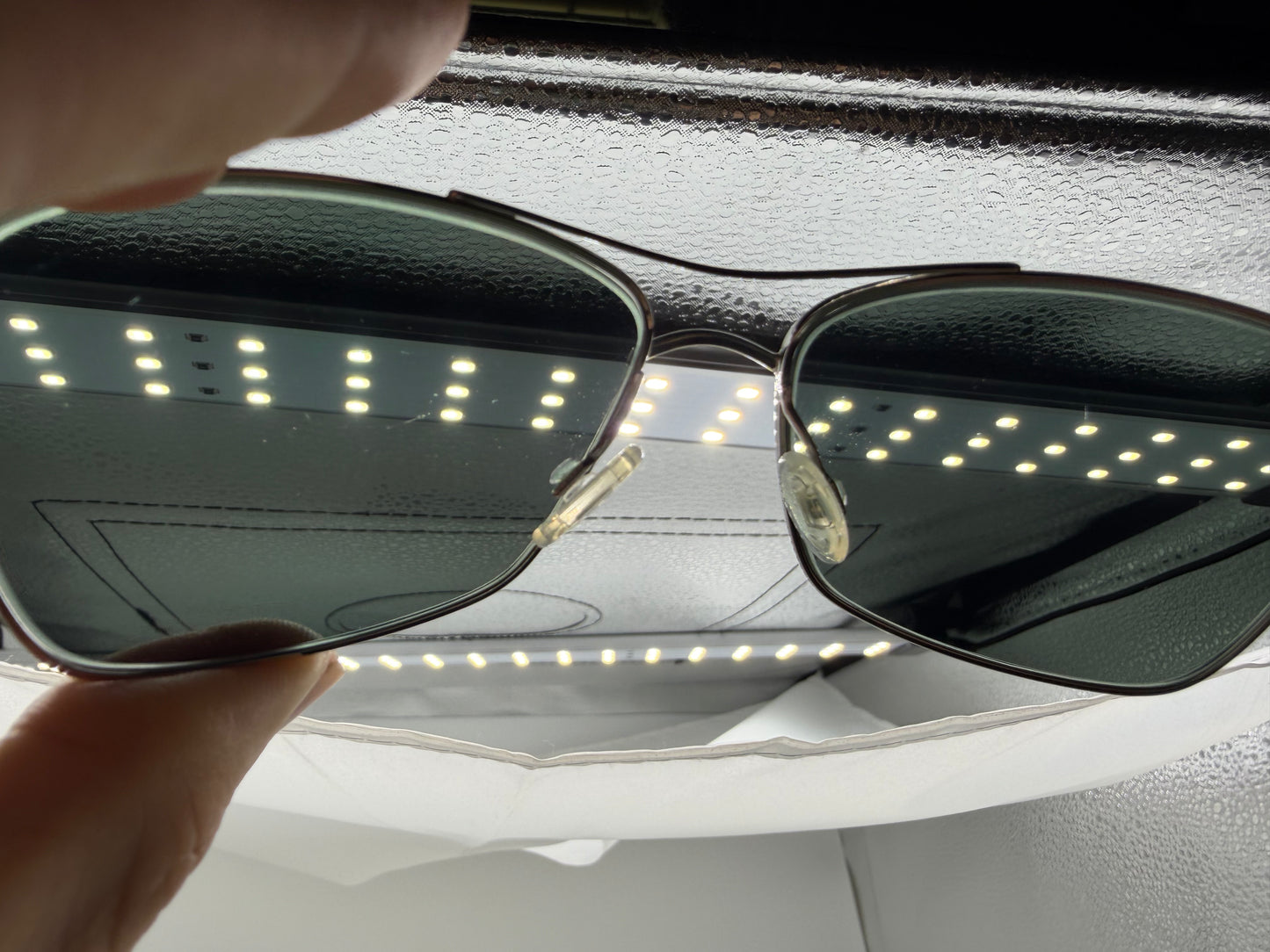 Oliver Peoples Sanford 57mm OV 1130 5133 P2 Silver S Midnight Express VFX Polarized Japan Preowned