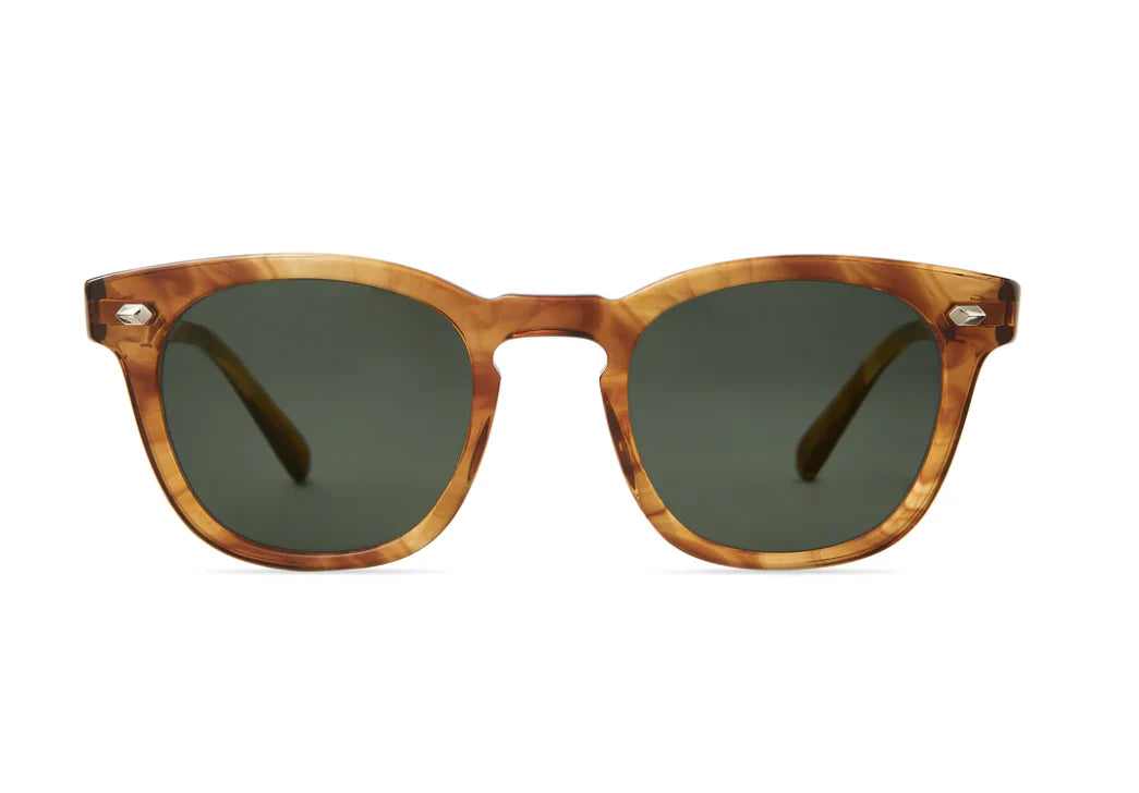 Mr. Leight HANALEI S 45mm Marbled Rye / White Gold / G-15 titanium Japan NEW