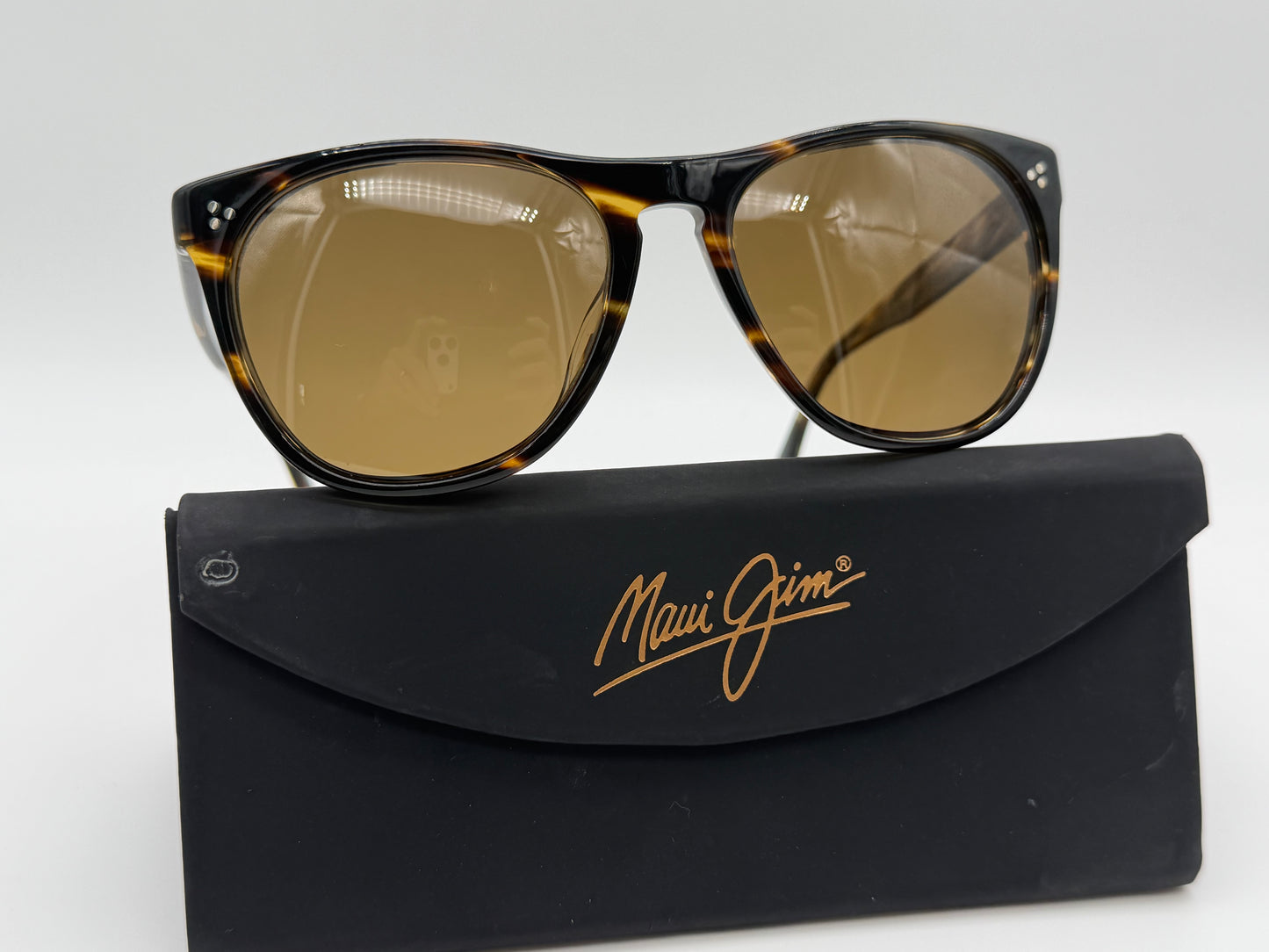 OLIVER PEOPLES Daddy B 58mm Cocobolo Brown Polarized Sunglasses OV5091S Preowned