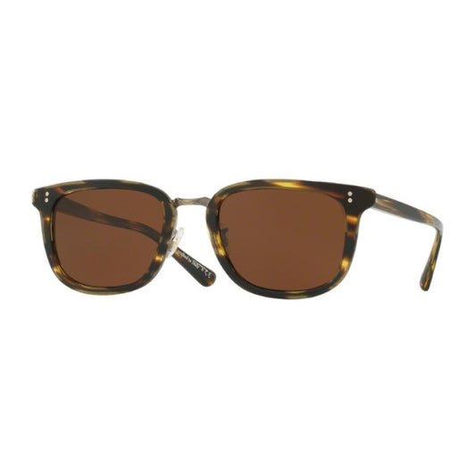 Oliver Peoples Kettner 52mm OV 5339 1003N9 Brown Polarized / Cocobolo NEW Open Box