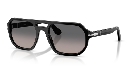 Persol Guido PO 3392 S 56mm Black / Gray Gradient Polarized 95 / M3 Itlay NEW