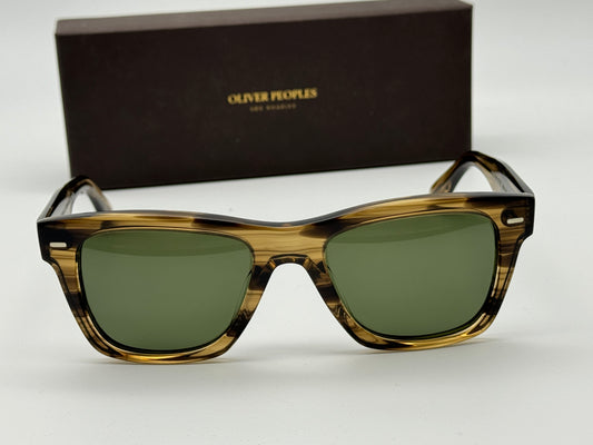 Oliver Peoples Oliver Sun Exclusive Brunello Cucinelli 51mm Olive Smoke G15 OV5393su 171952 Preowned