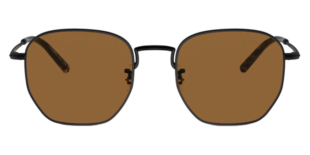 Oliver Peoples Kierney Sun 51mm Matte Black / True Brown OV1331S 5062/53 Sunglasses Brown Lenses