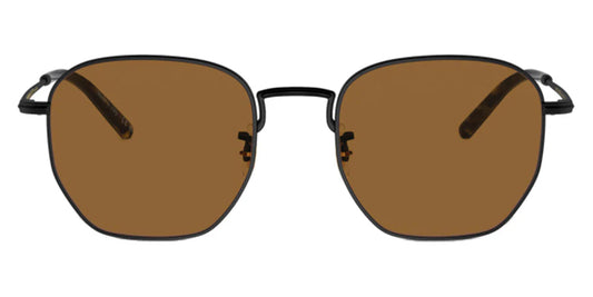 Oliver Peoples Kierney Sun 51mm Matte Black / True Brown OV1331S 5062/53 Sunglasses Brown Lenses