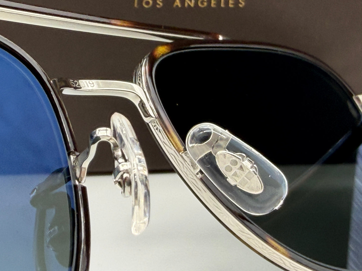 Oliver Peoples Sacoye 52mm OV 1372 ST Silver Titanium / Midnight Express Polarized Crystal Japan NEW