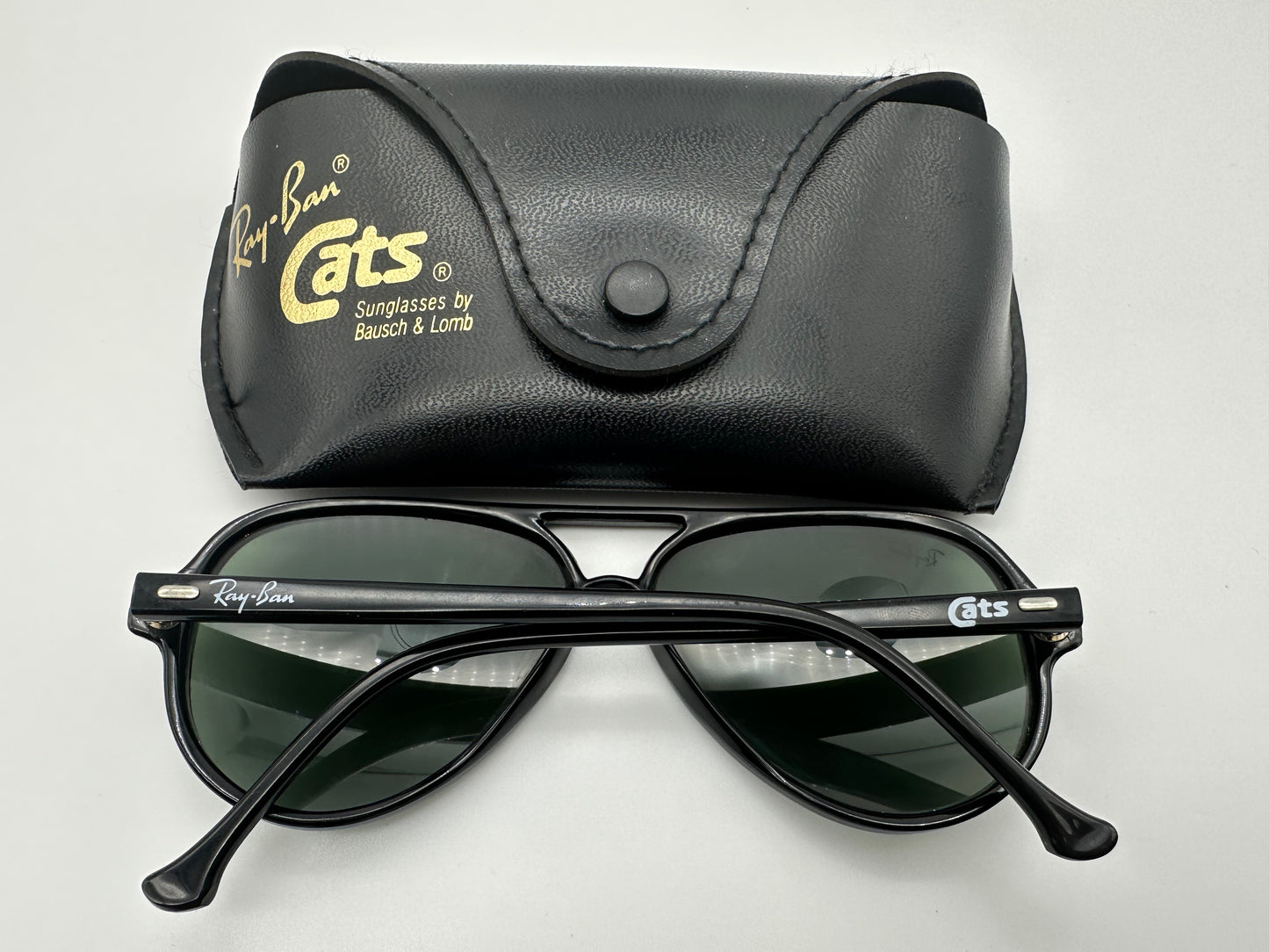Ray ban cats 5000 black sales