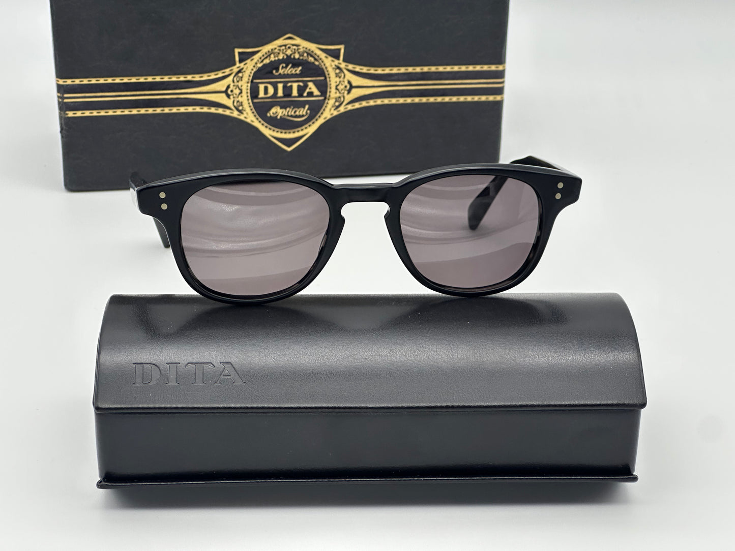 Dita Outsider Black Swirl Frames with Dark Gray Lens DRX 2053 A T BLK 47mm  NEW