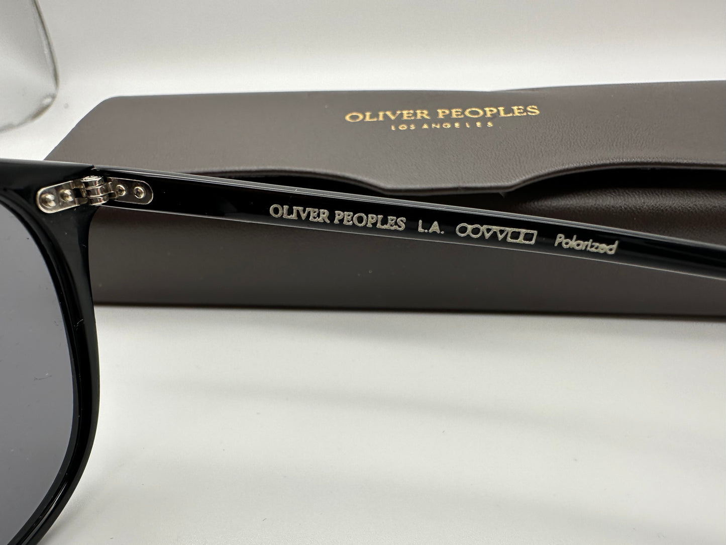 Oliver Peoples Forman L.A. 51mm Black Polarized OV 5414su NEW