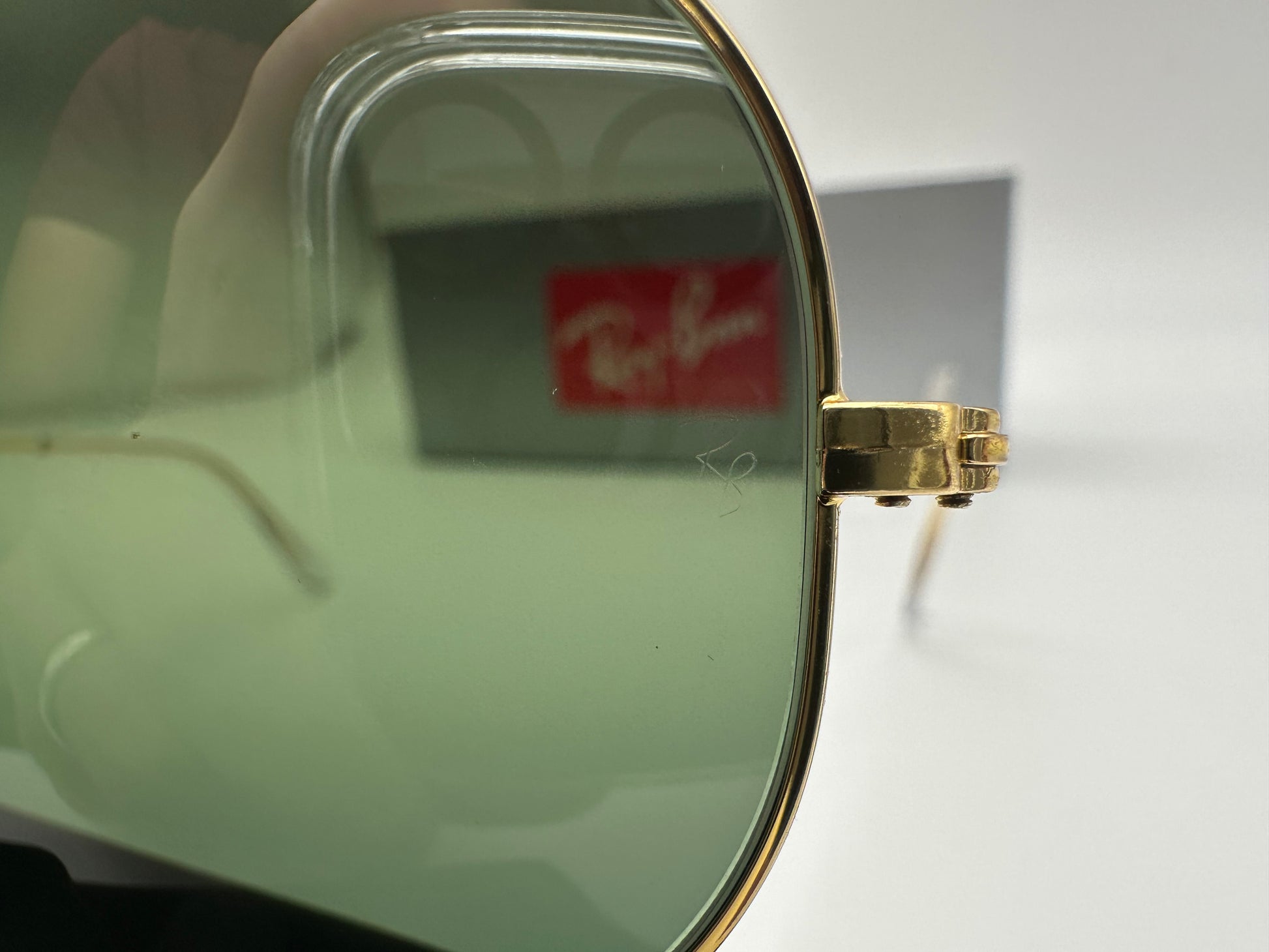 Ray Ban Rb30t Ray Ban Aviator 58mm Chromance Polarized Silver/Green Sunglasses RB 30 ...