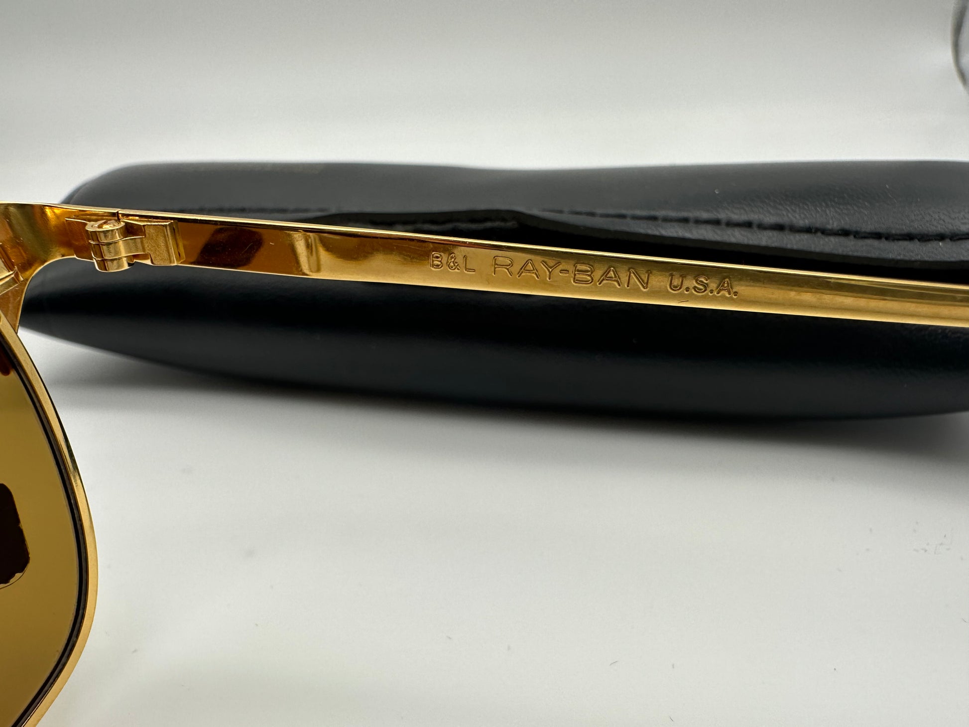 Ray Ban B&L USA Vintage Signet Chromax Gold Frames Rare – Shade Ray Ban B&L USA Vintage Signet Chromax Gold Frames Rare – Shade