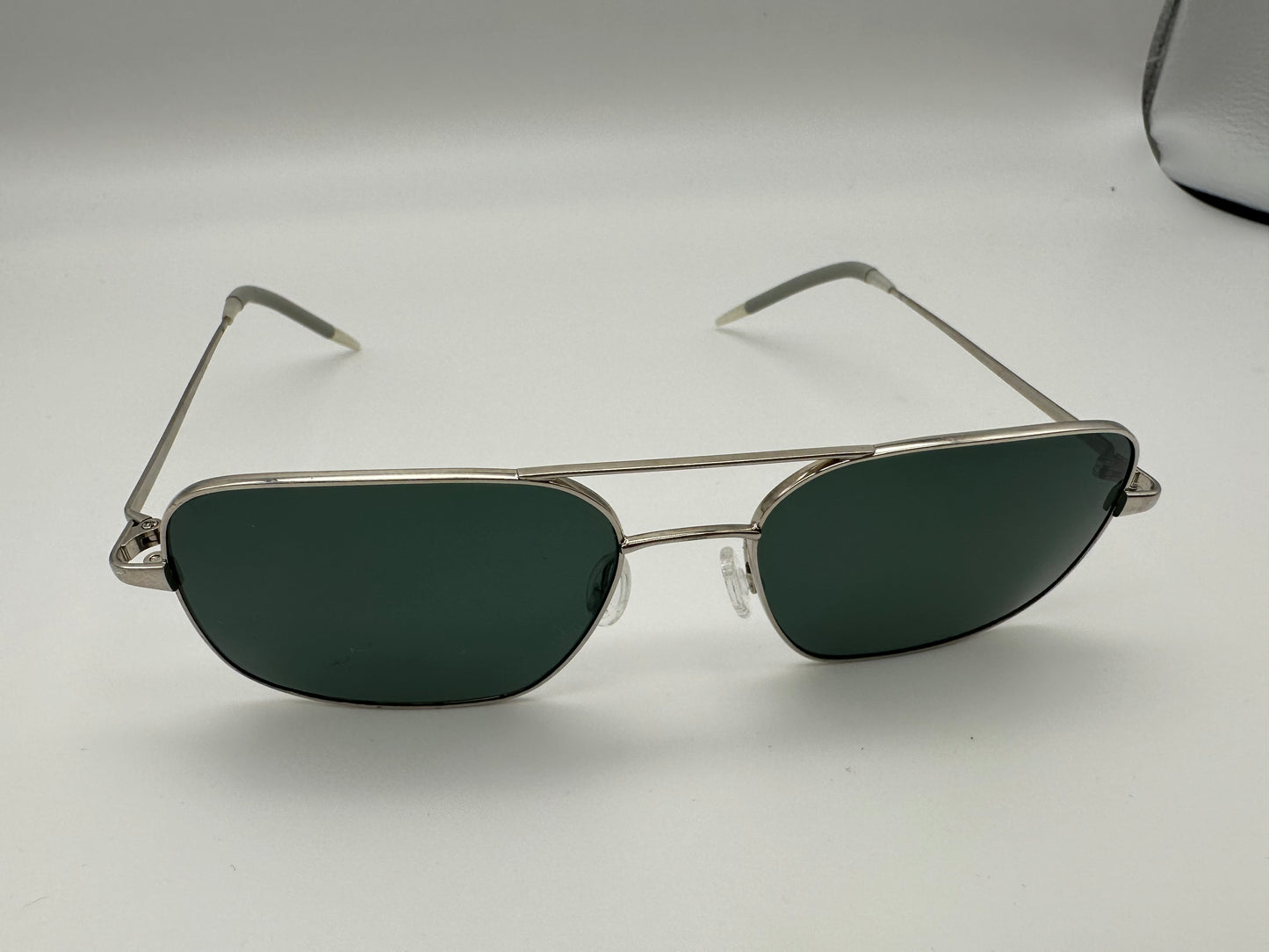Oliver Peoples Victory 55 Silver Midnight Express VFX Polarized Preowned