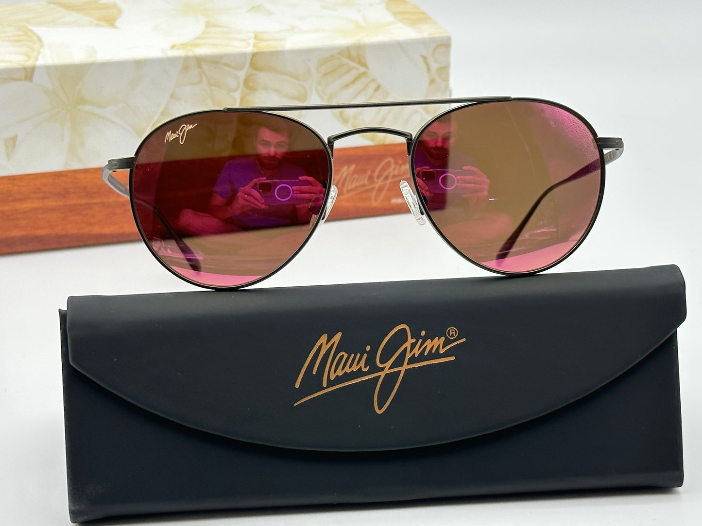 Maui jim top titanium aviator