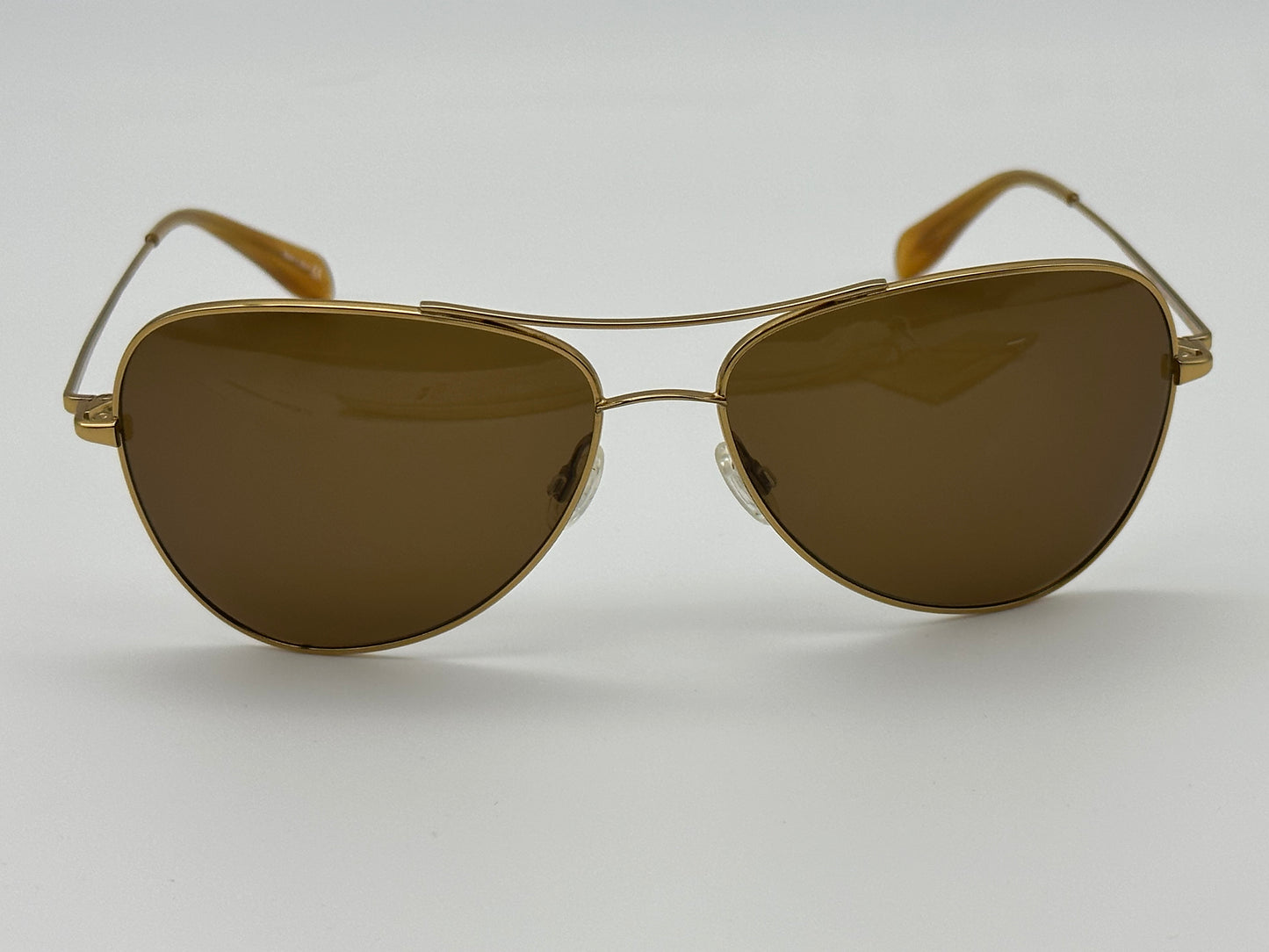 Oliver Peoples for Aerin Sunglasses Pryce G Gold / Brown 61-15-140 Made in Japan NEW Discounted