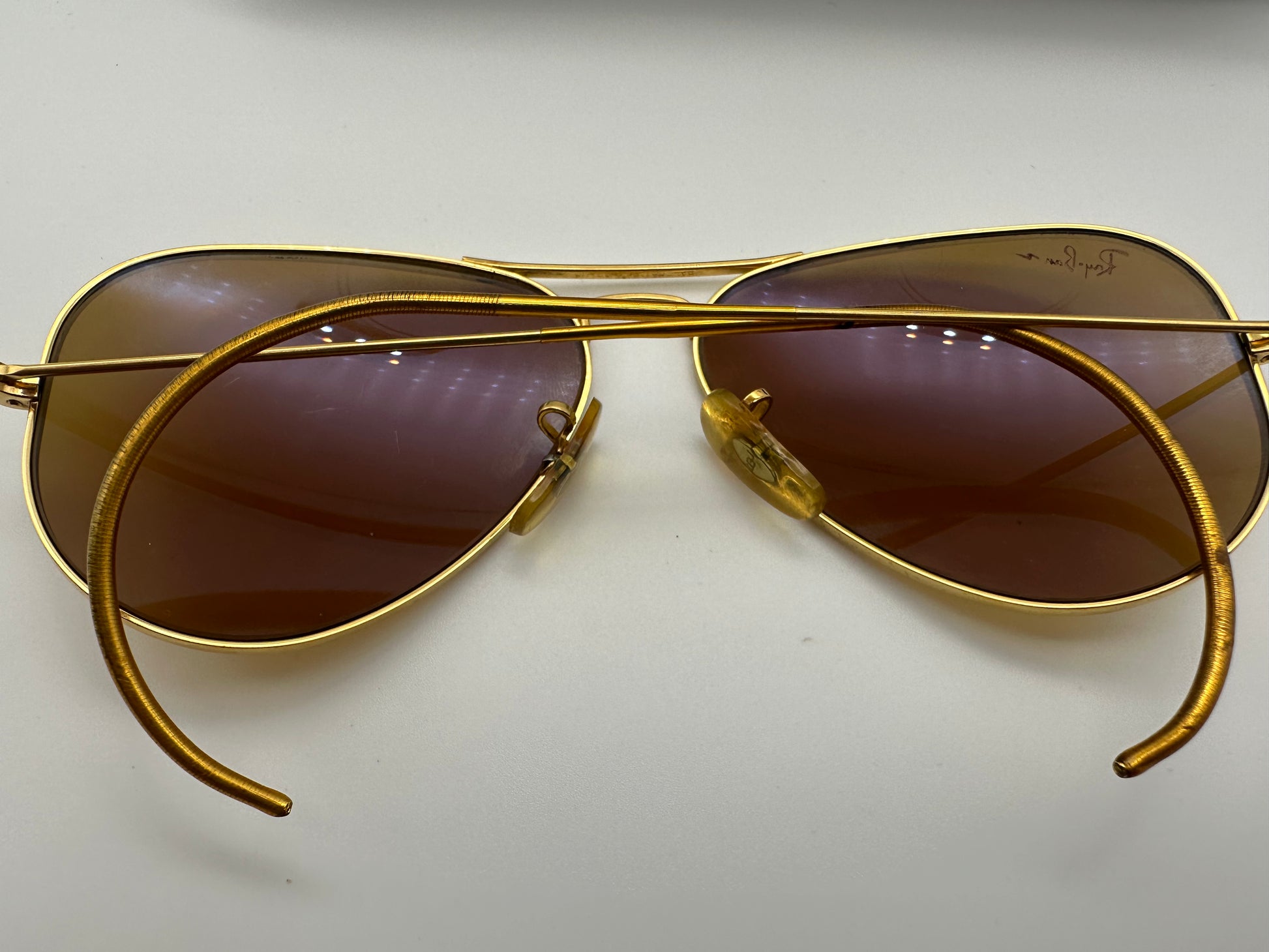 RAY-BAN Chromax USA Bausch Lomb Outdoorsman Arista 58mm Cable RAY-BAN Chromax USA Bausch Lomb Outdoorsman Arista 58mm Cable