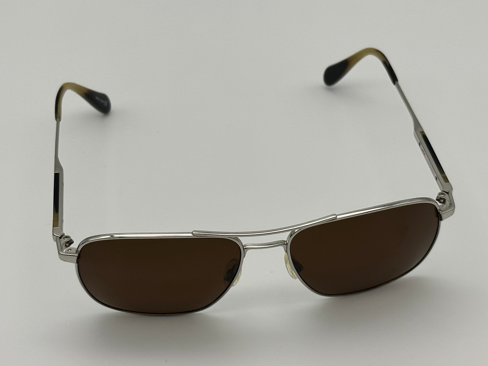 Oliver Peoples Linford Silver Brown VFX Polarized 5036 N9 56mm