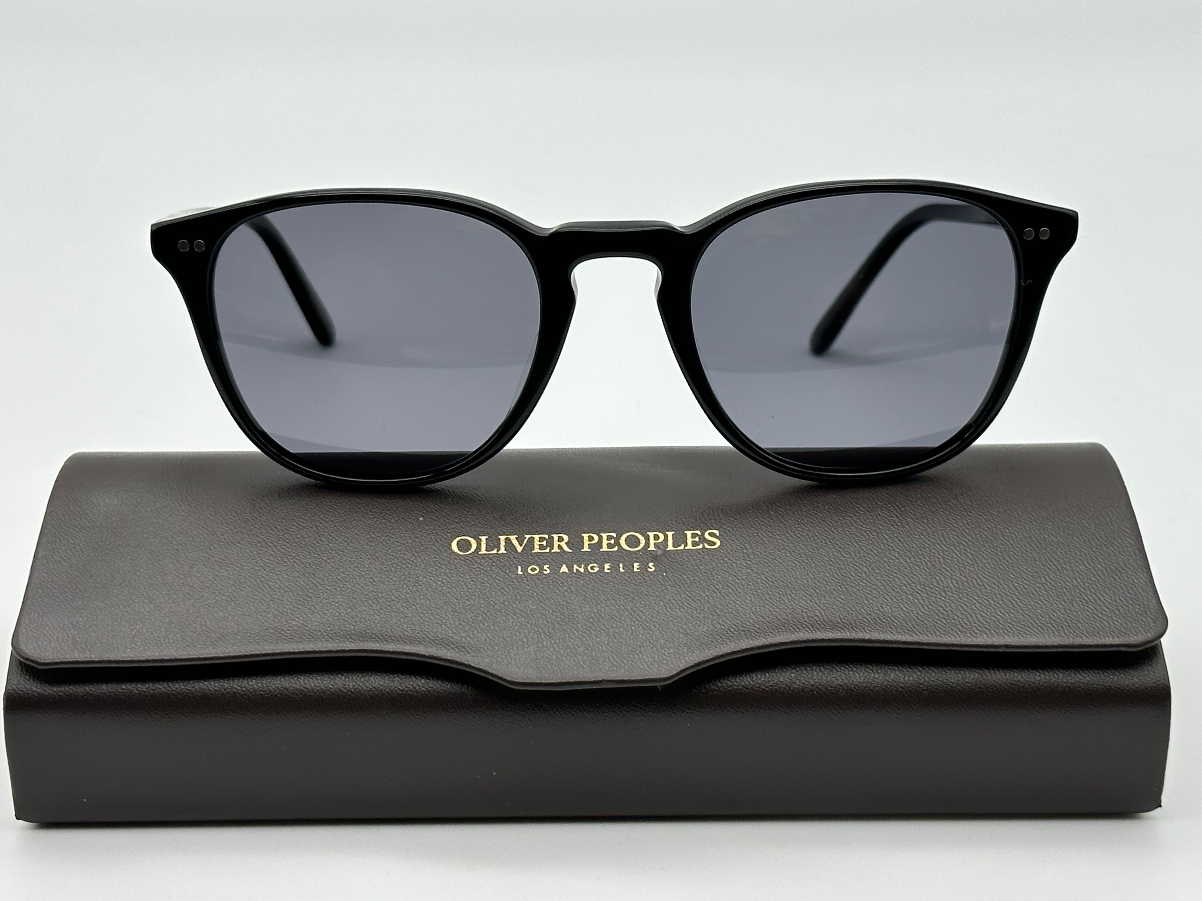 Oliver Peoples Forman L A 51mm Black Polarized OV 5414su NEW Shade oliver-peoples-forman-l-a-51mm-black-polarized-ov-5414su-new-shade