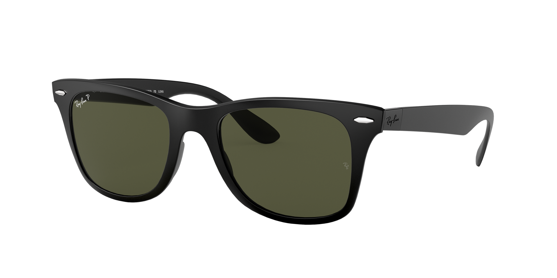 Ray ban wayfarer green frame sales