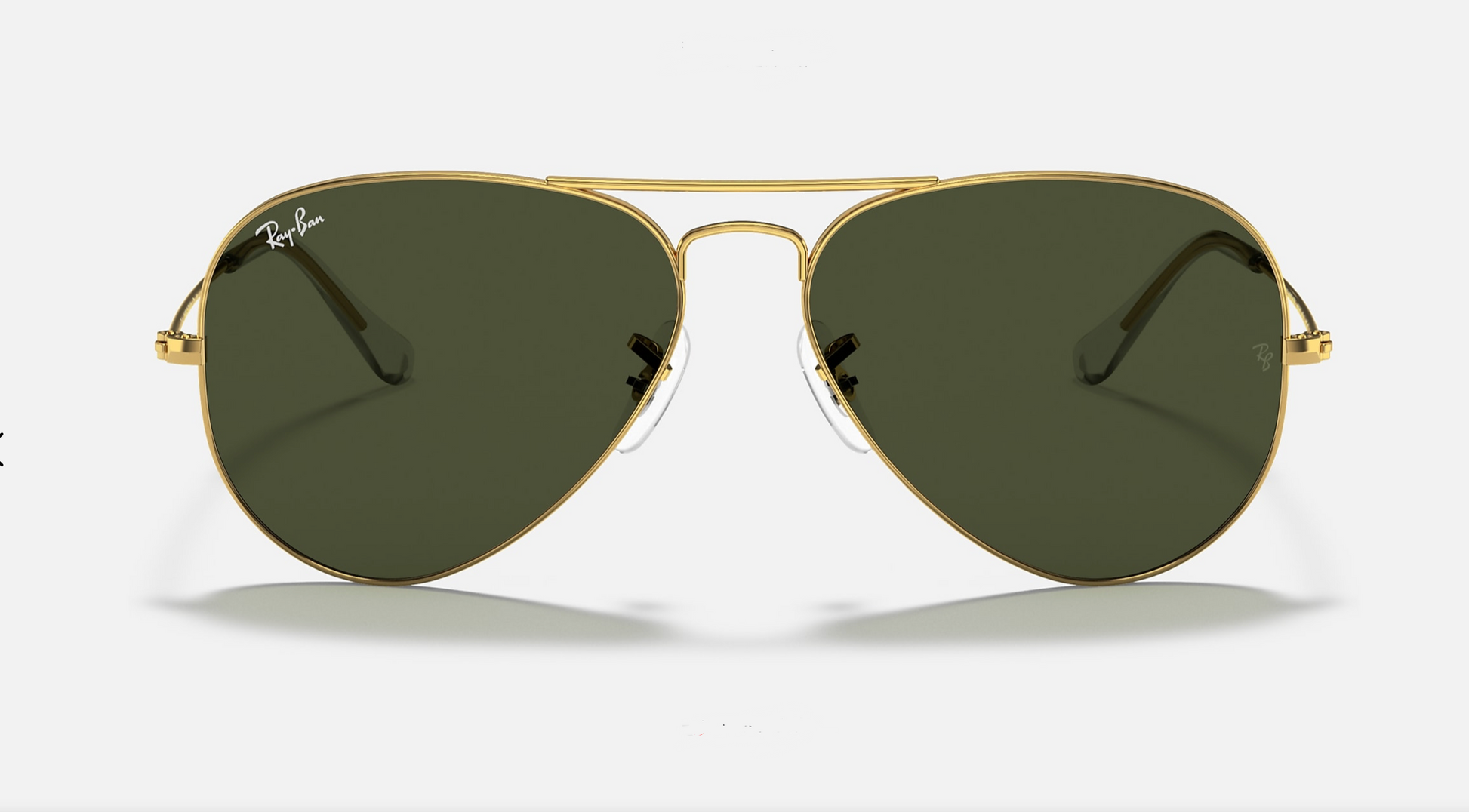 Ray ban gold aviator sunglasses sales