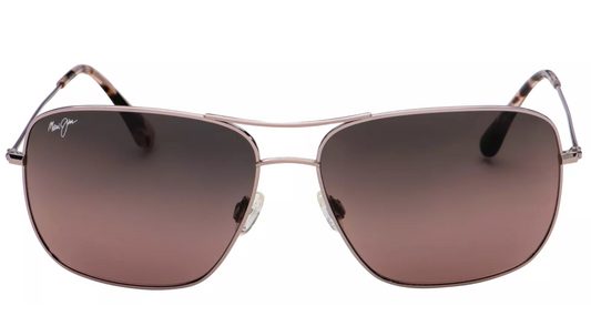 Maui Jim Cook Pines RS774-16R Rose Gold Maui Rose Polarized Sunglasses 63mm