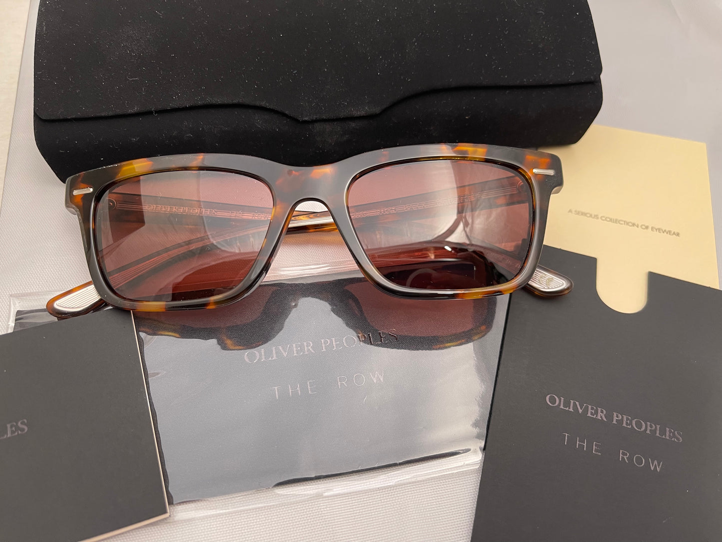 Oliver Peoples BA CC OV5388SU 1663C5 Whiskey Tortoise/Burgundy 55mm Sunglasses