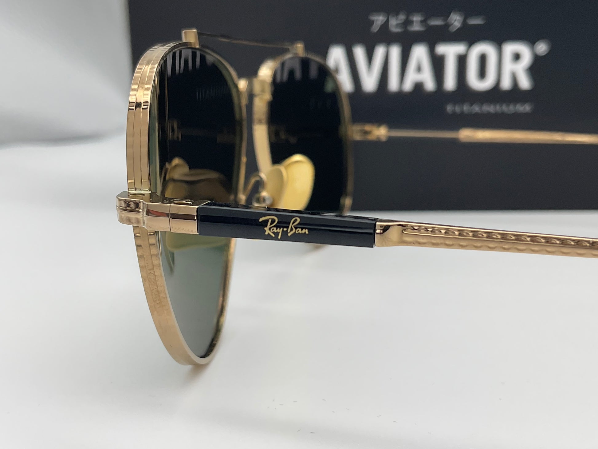 Ray Ban RB 8225 AVIATOR II 58mm TITANIUM Made in Japan – Shade Ray Ban RB 8225 AVIATOR II 58mm TITANIUM Made in Japan – Shade
