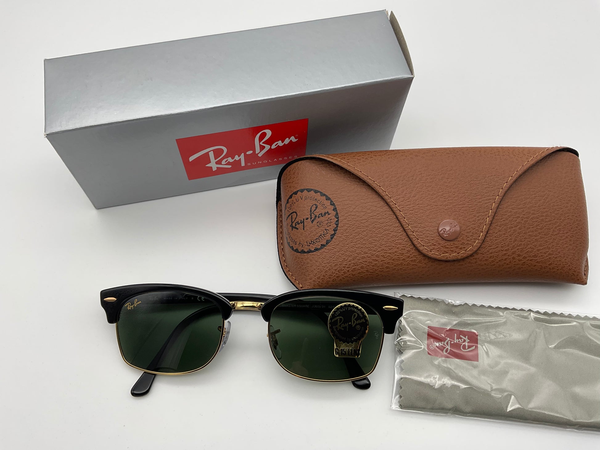 Ray ban top clubmaster 52mm