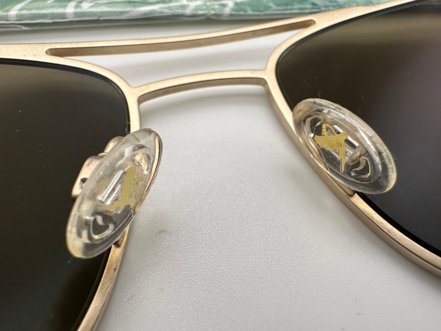 Maui Jim EBB & FLOW 54mm  Brushed Gold POLARIZED Brown Lens Sunglass H542N-16 JAPAN