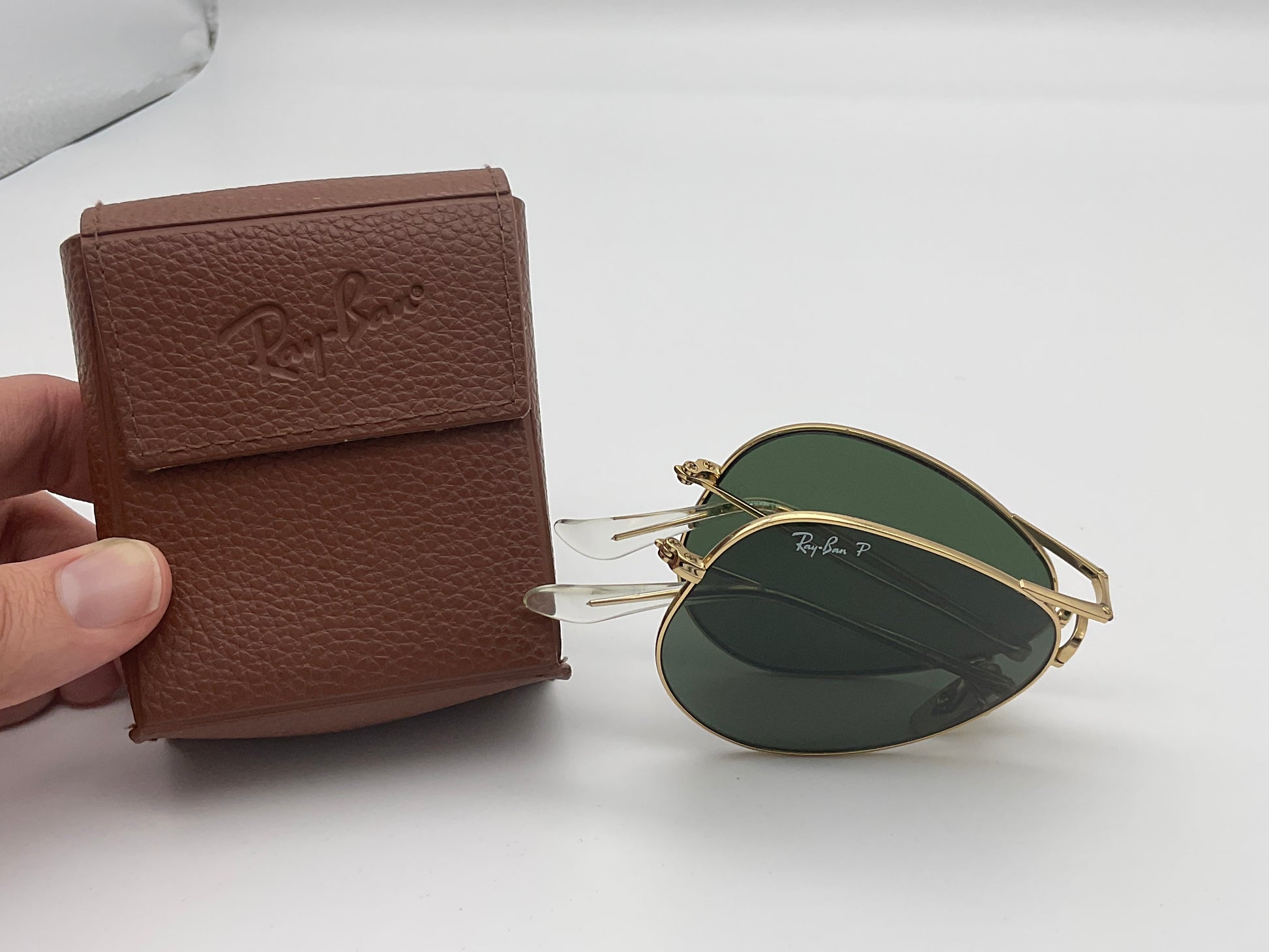 Ray Ban Aviator Folding 58mm RB3479 Polarized G15 USED Shade Review Store