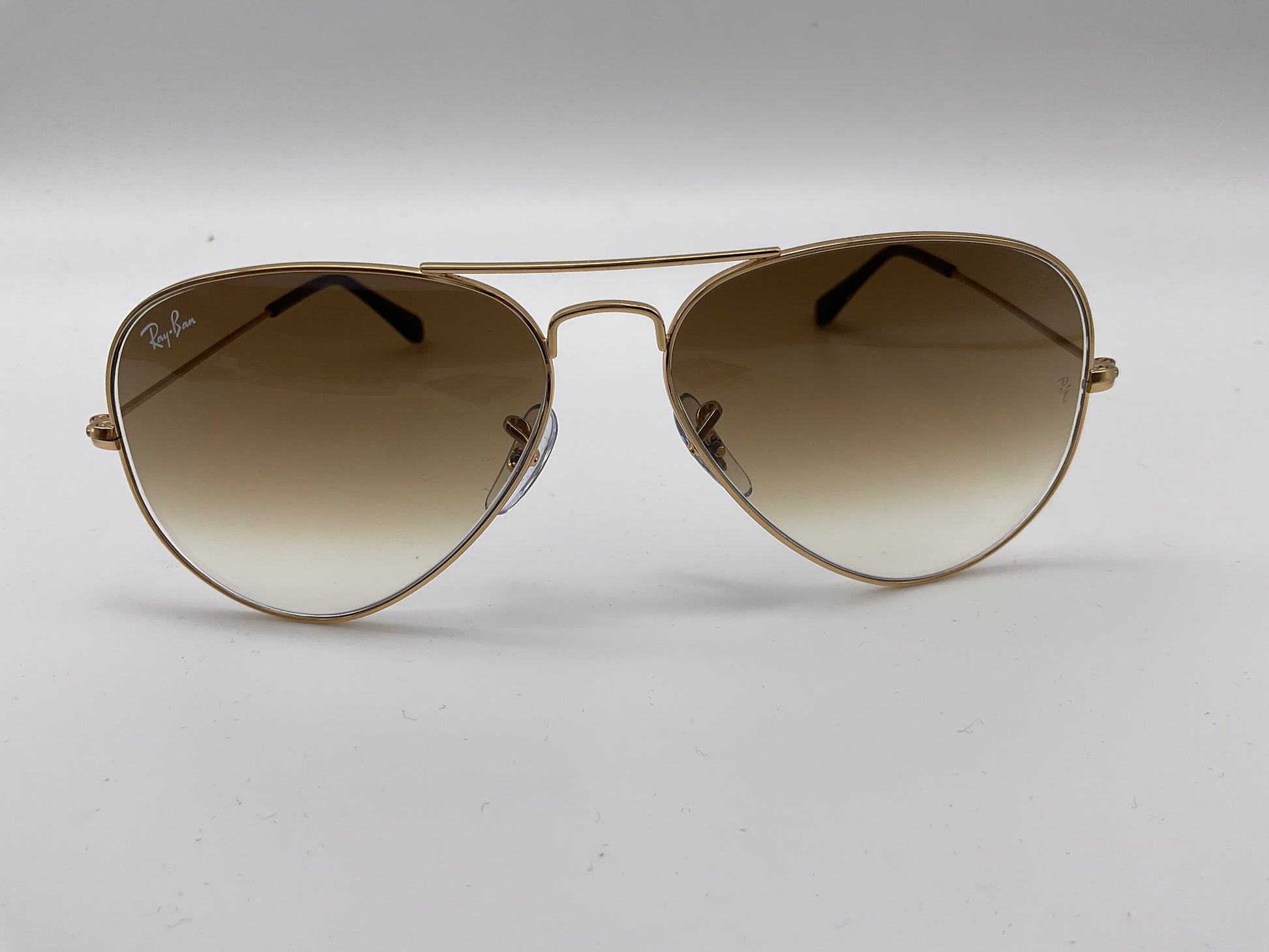 Sunglasses Ray-Ban AVIATOR 58mm RB3025 001/51 Gold Gradient Brown