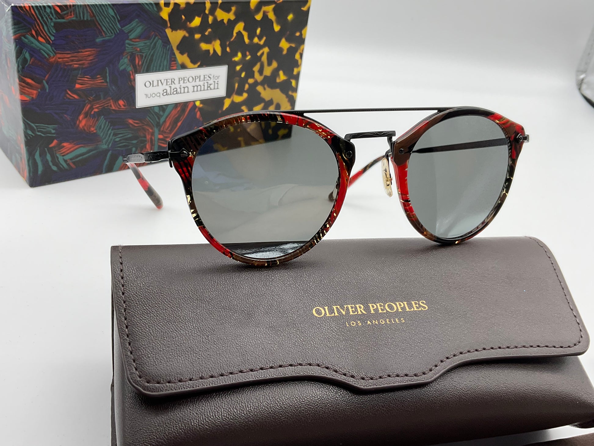 Oliver peoples sales alain mikli sunglasses