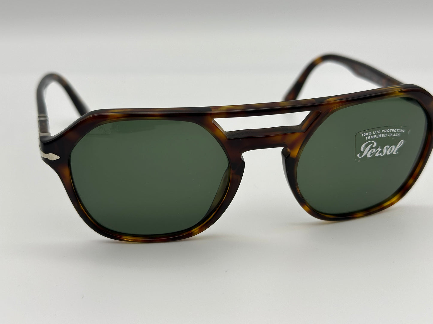 Persol PO 3206S 51mm Havana Green Made in Italy