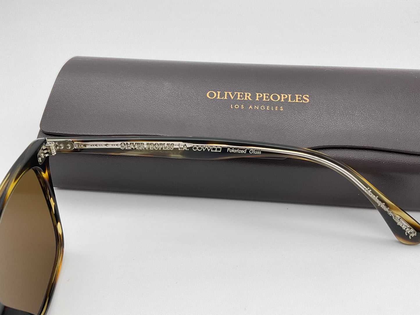 Oliver Peoples Ollis Sun 51mm OV 5437SU Cocobolo/True Brown Polarized 1003/57 Sunglasses