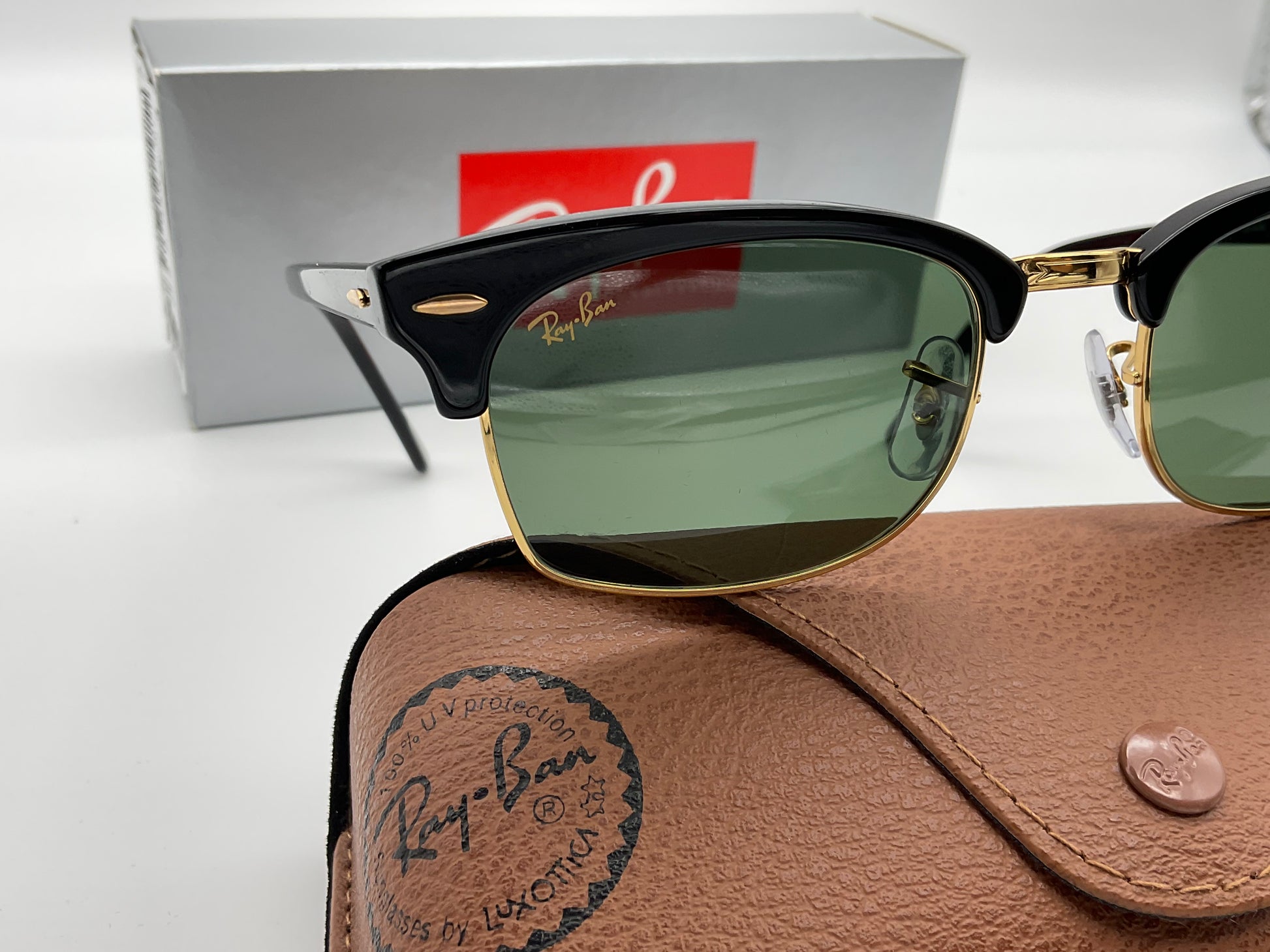 Ray Ban RB 3916 Clubmaster Square 52mm 1303 31 New