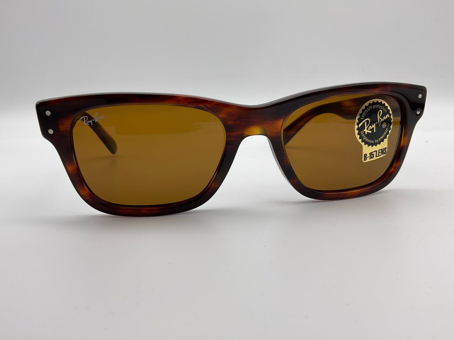 Ray-Ban RB 2283 954/33 New Havana/ Brown MR BURBANK Sunglasses 55mm