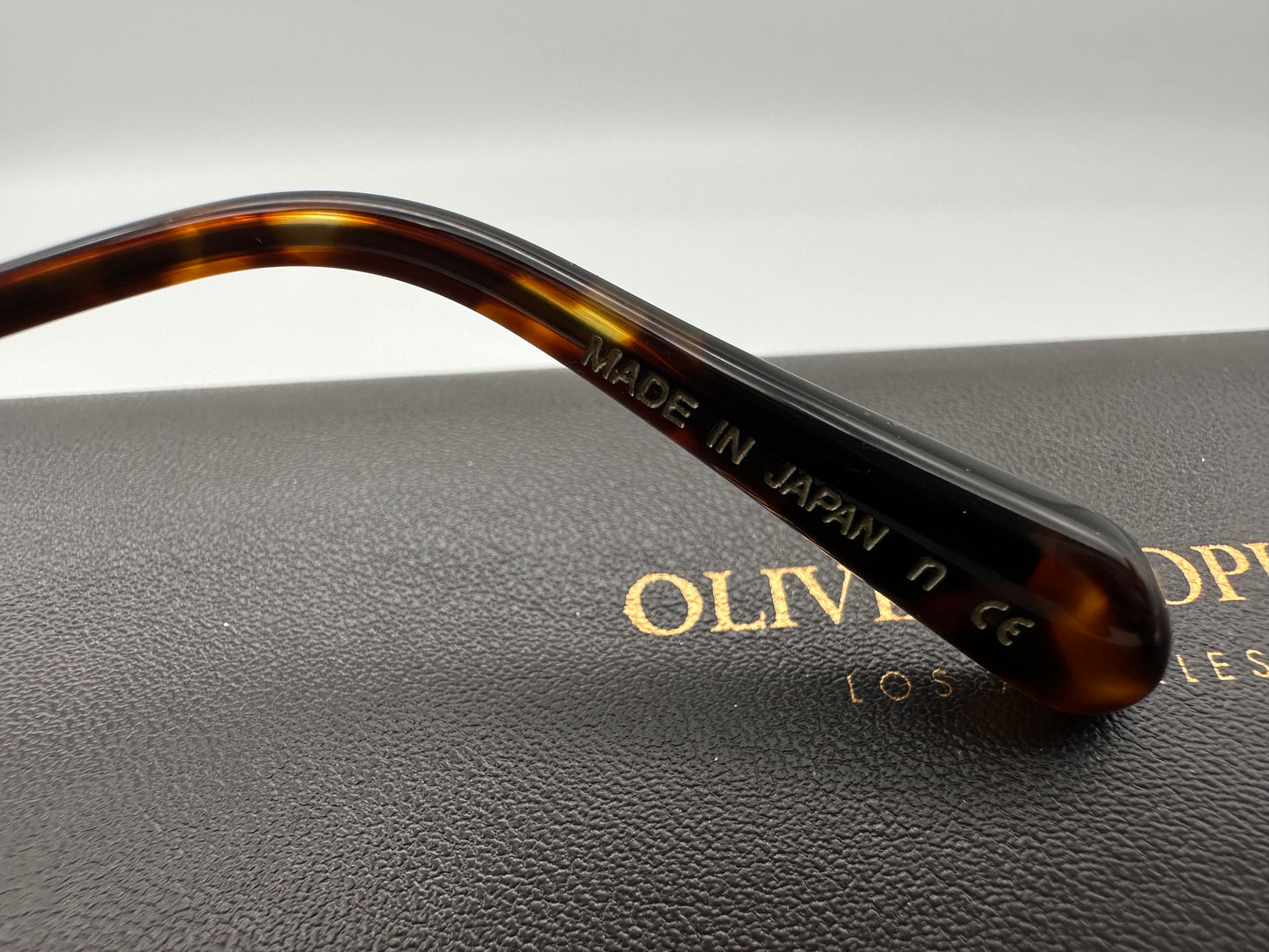 Oliver Peoples RIKSON Antique Gold/ Blue 56mm OV 1266ST CUSTOM Authentic