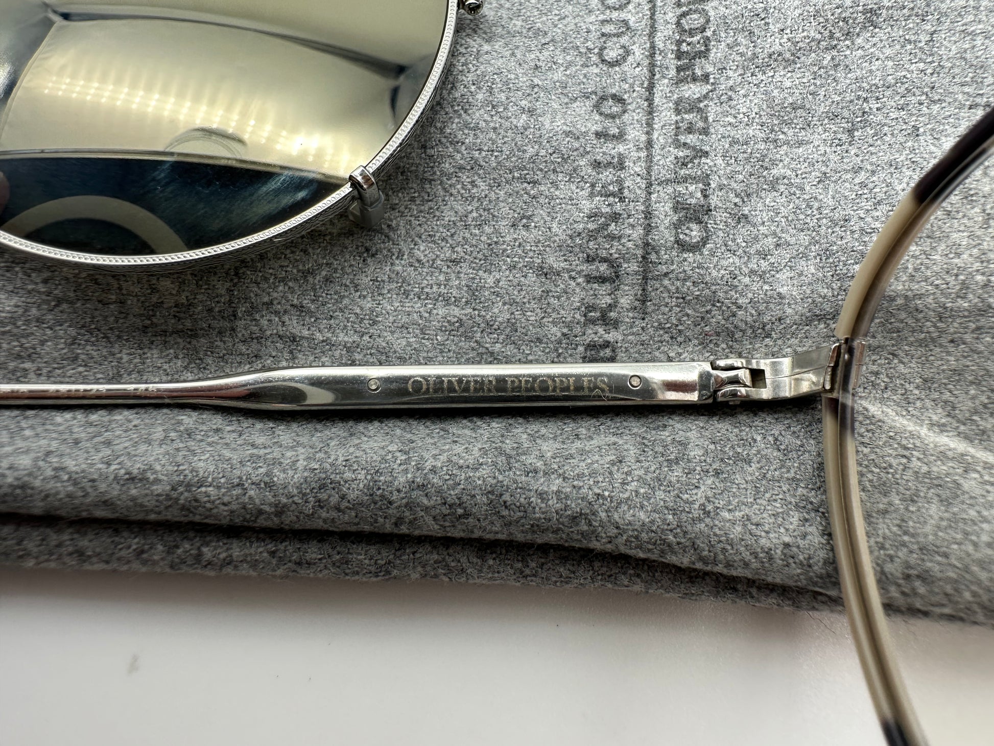 Oliver Peoples Artemio 48mm Brunello Cucinelli OV 1302 5036 Silver Tau oliver-peoples-artemio-48mm-brunello-cucinelli-ov-1302-5036-silver-tau