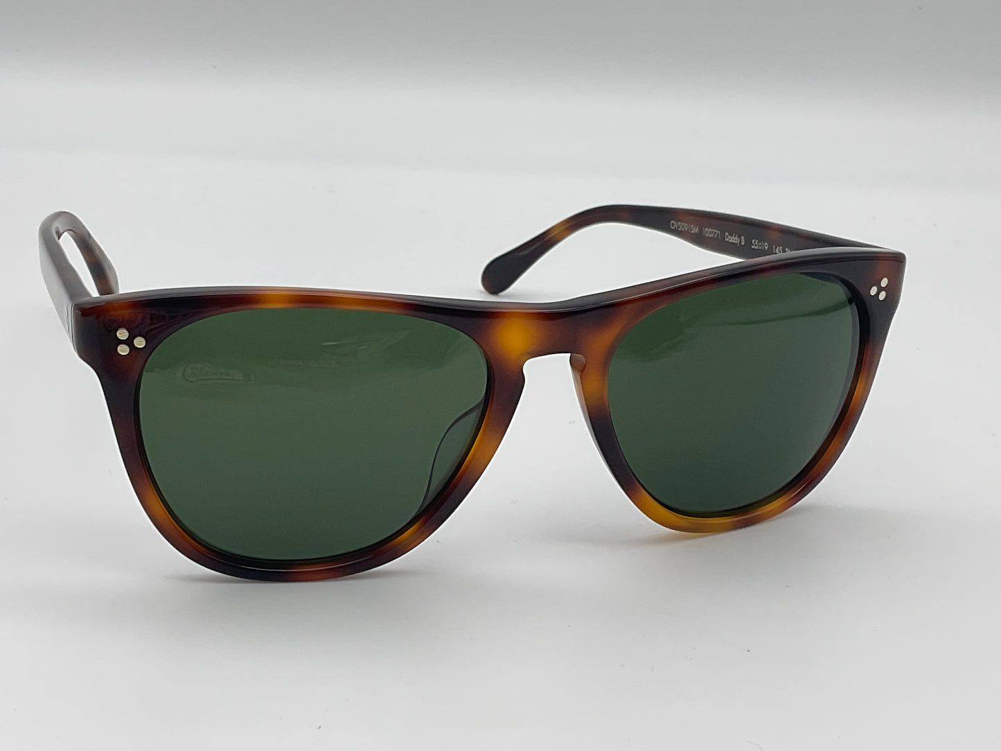 Oliver Peoples Daddy B. 55 mm tortoise made in Italy