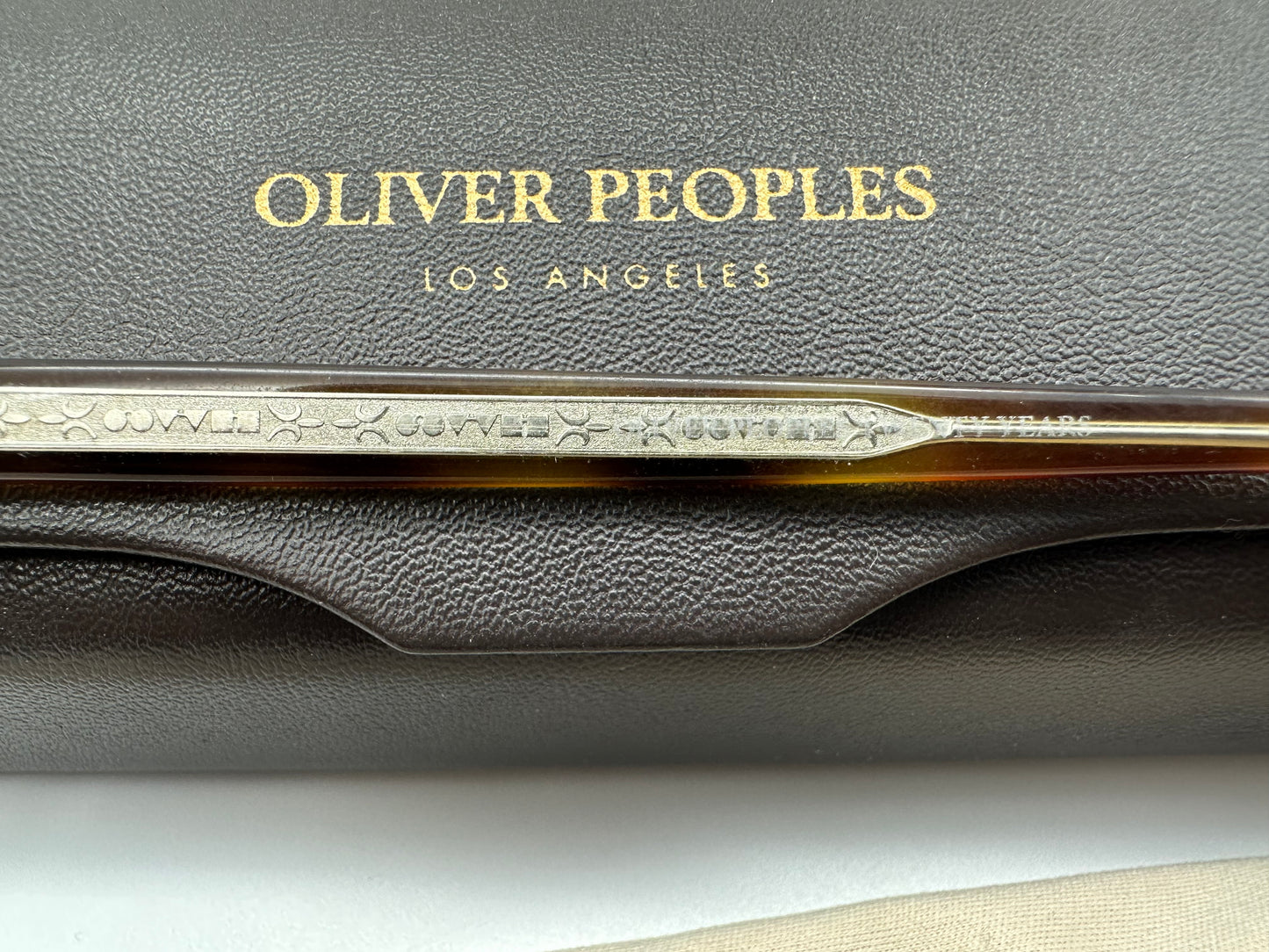 Oliver Peoples Lukas DM 46mm Brown Vintage Glass 20 Years Anniversary “2006” NEW