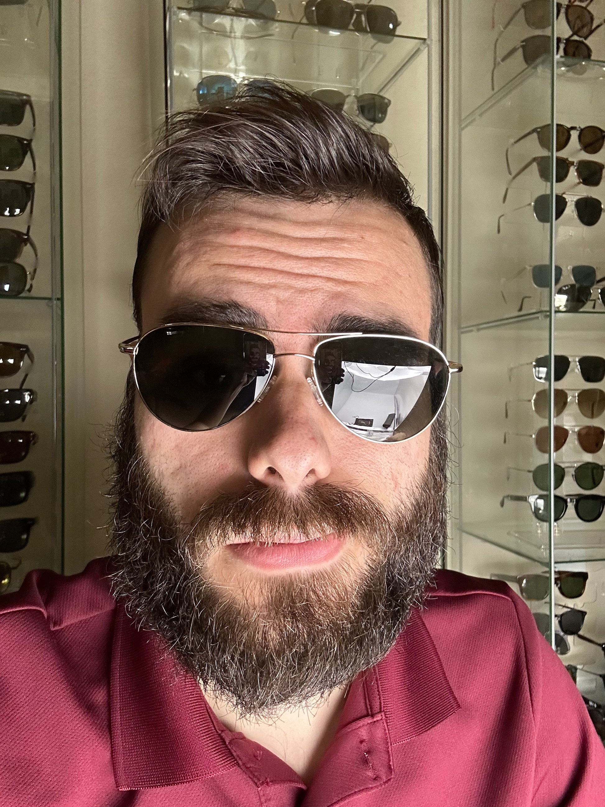 Oliver peoples benedict polarized clearance