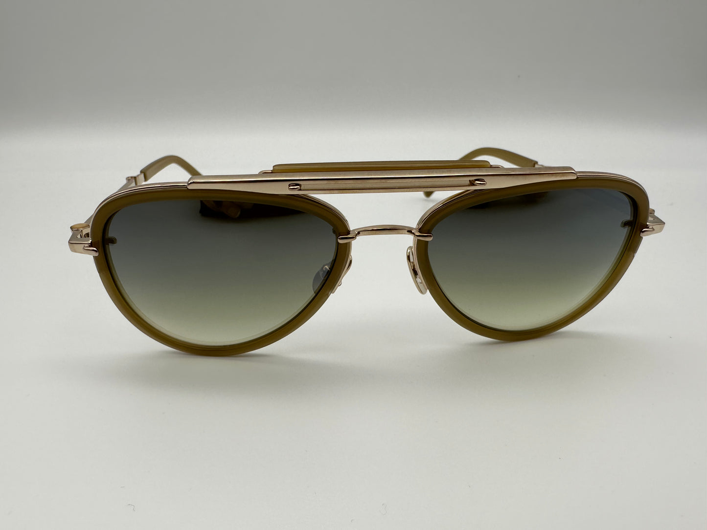 Mr Leight Doheny SL 54mm Crescent 12K Gold Retail $795