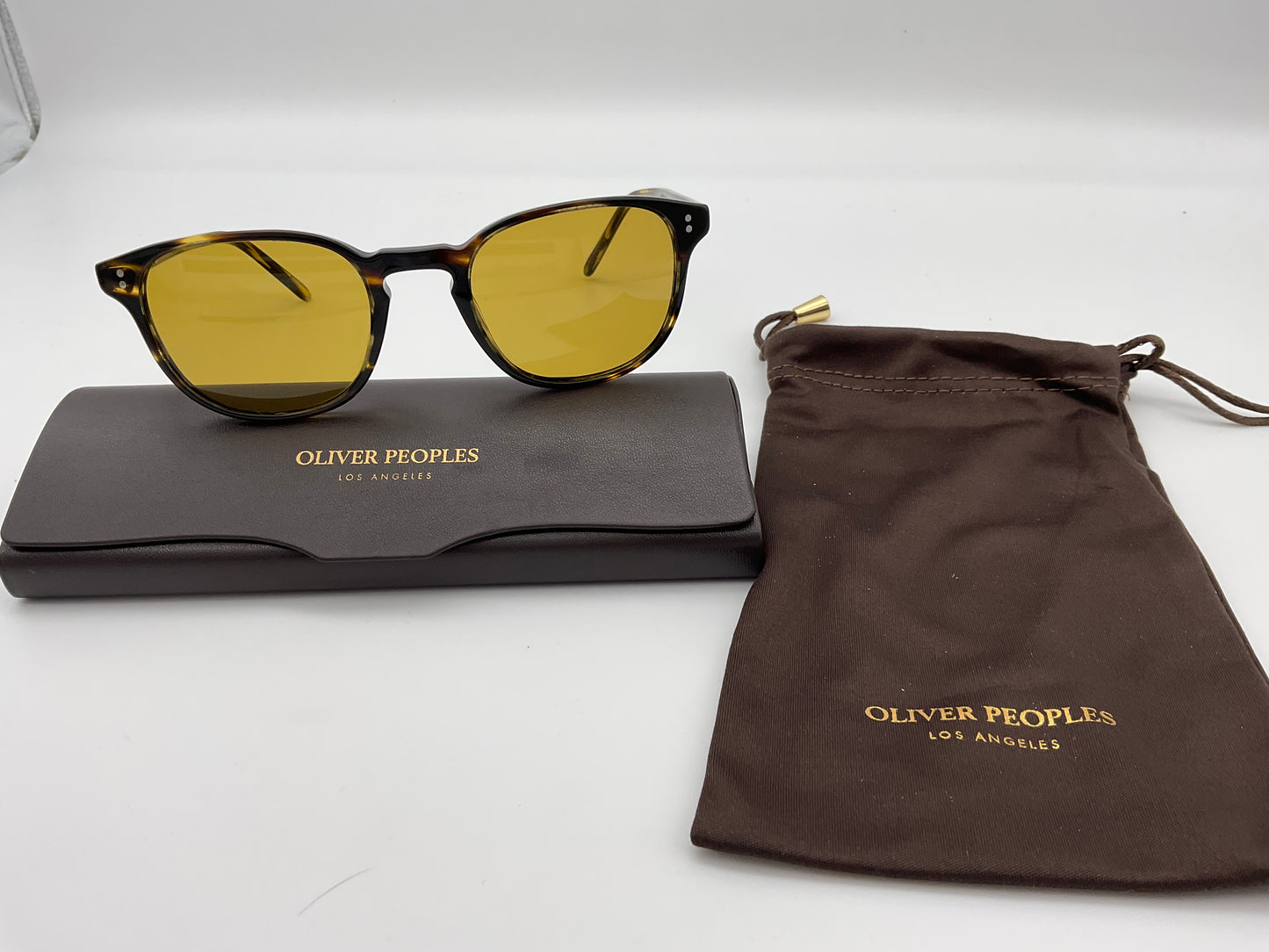 Oliver Peoples Fairmont 49mm OV5219S sunglasses 1003R9 Coco/Champagne photochromic NEW