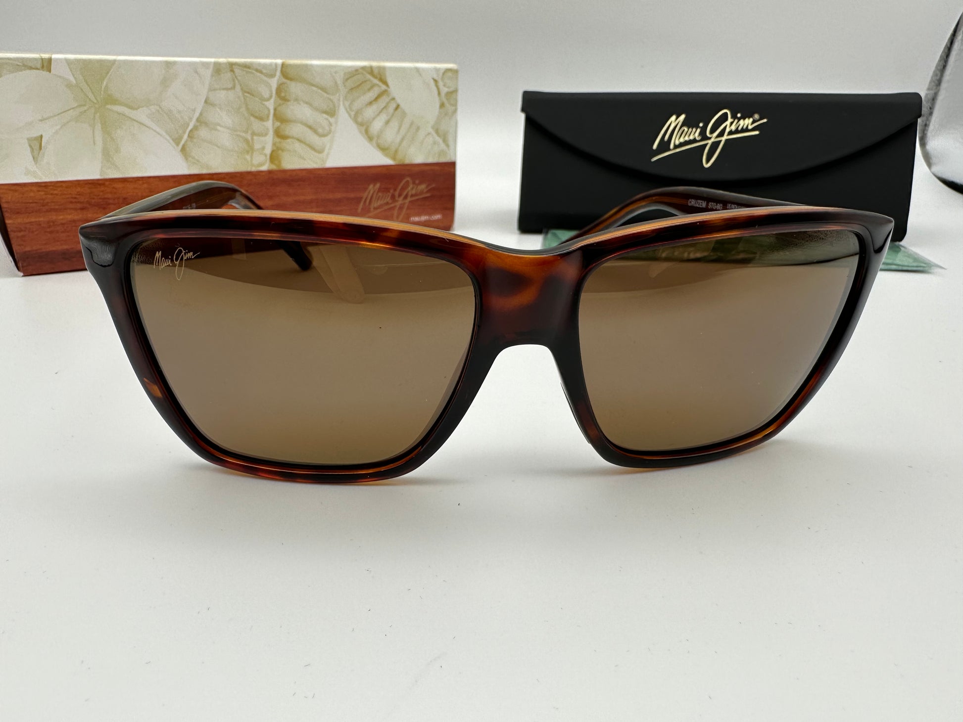 MAUI JIM CRUZEM 57mm Tortoise HCL Bronze Polarized H864-10 – Shade MAUI JIM CRUZEM 57mm Tortoise HCL Bronze Polarized H864-10 – Shade