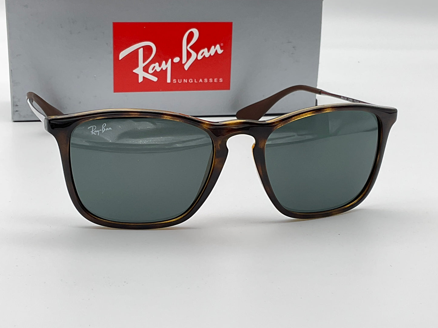 Ray Ban Chris 54mm tortoise G 15 Sunglasses RB4187 710/71